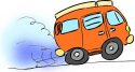 accelerating van